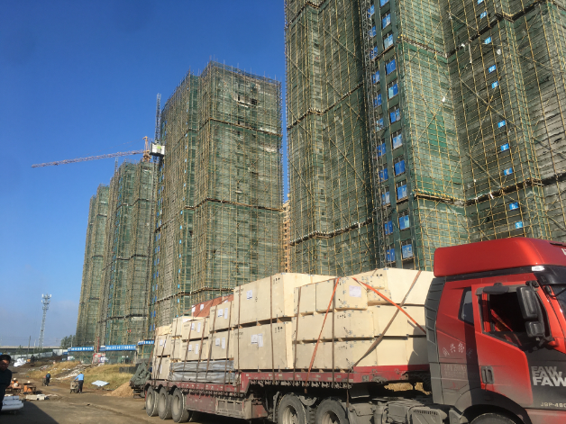 企業熱點|韋伯電梯助力湖北省安陸市西城新區開啟“一鍵直達”！